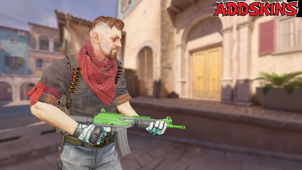Galil AR | Green Apple pose-3