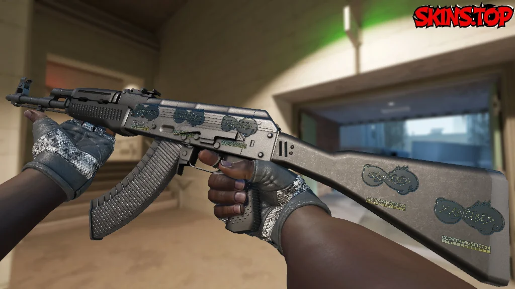 Sticker | XANTARES (Gold) | Copenhagen 2024 Artwork inspecting
