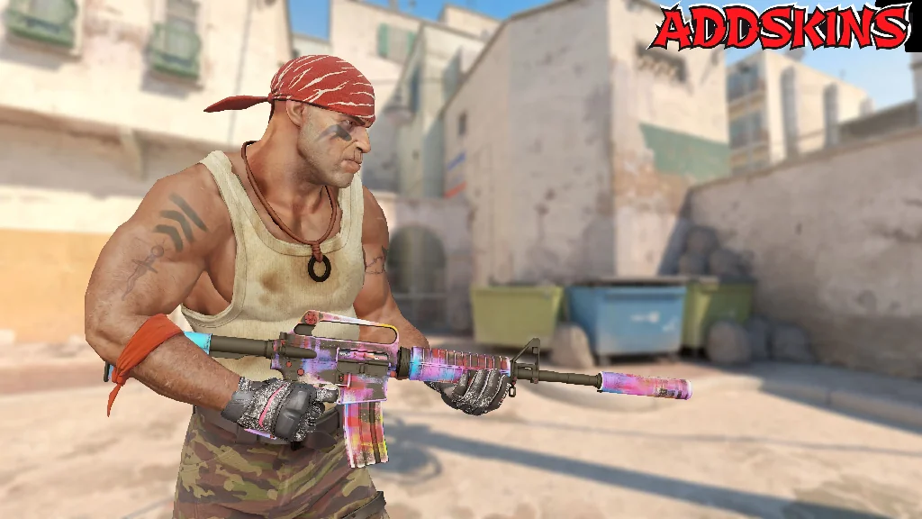 M4A1-S | Glitched Paint pose-3