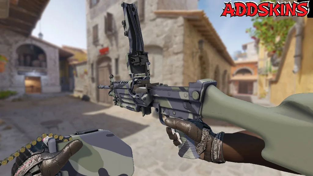M249 | Sage Camo reloading