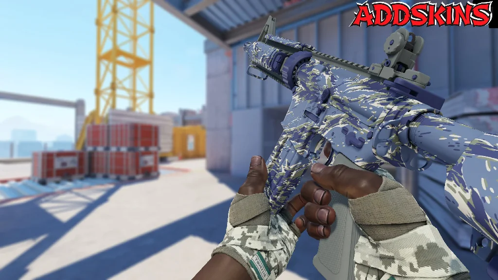 M4A4 | Naval Shred Camo reloading