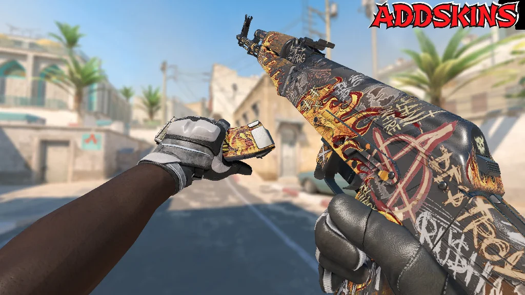 AK-47 | Searing Rage reloading