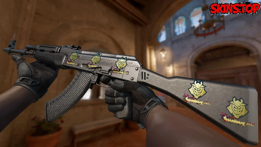 Sticker | G2 Esports (Gold) | Shanghai 2024 Artwork inspecting