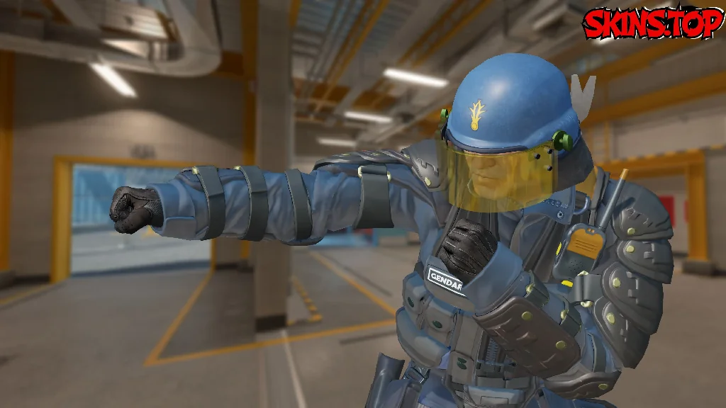 Aspirant | Gendarmerie Nationale Artwork pose-3