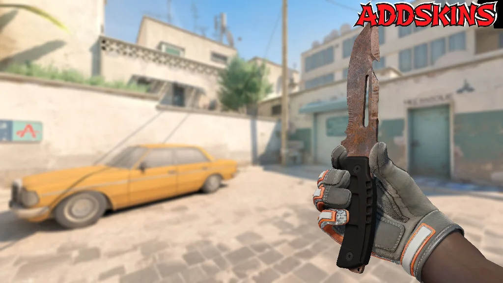 ★ Survival Knife | Rust Coat inspecting