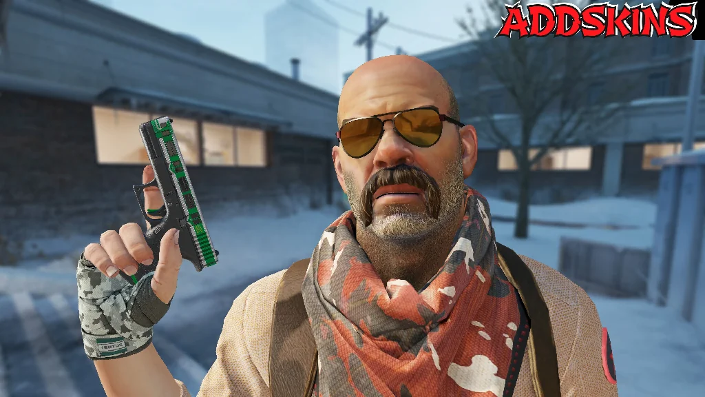 Glock-18 | Green Line pose-2