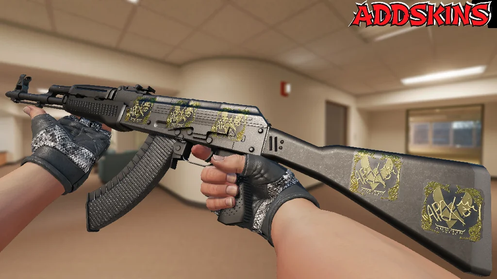 Sticker | apEX (Gold) | Austin 2025 inspecting