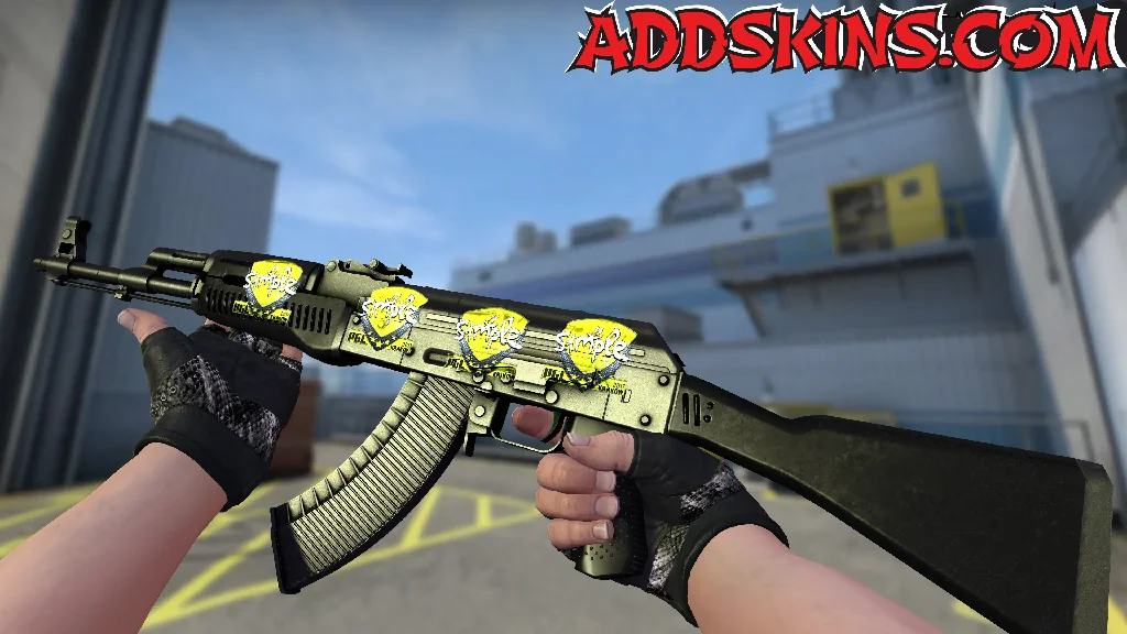 Sticker | s1mple (Foil) | Krakow 2017 presenting-1