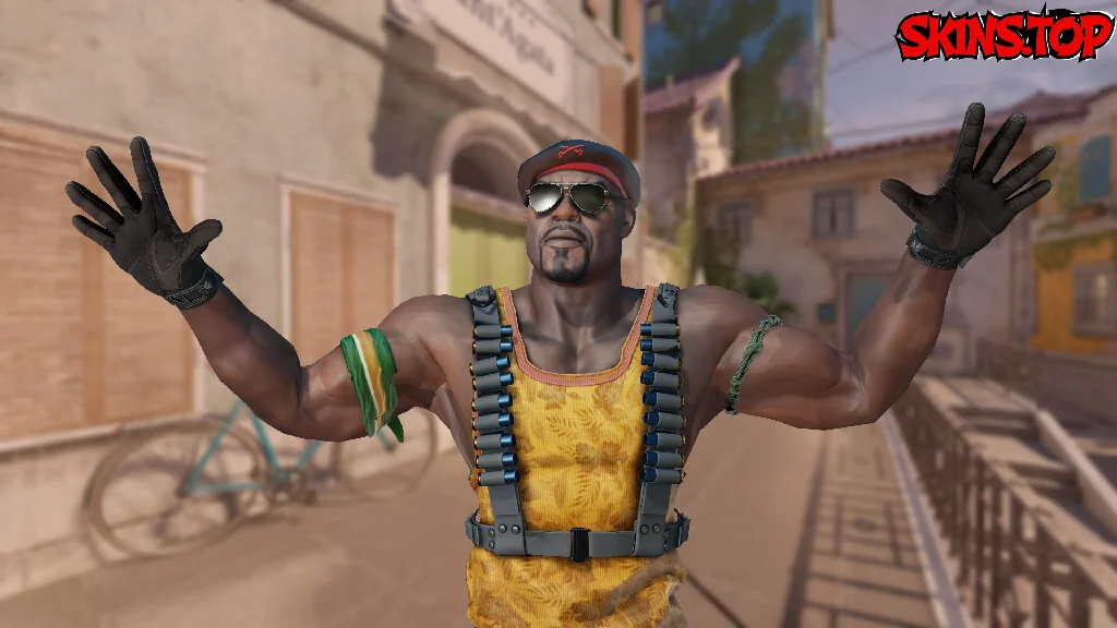 Col. Mangos Dabisi | Guerrilla Warfare Artwork pose-1