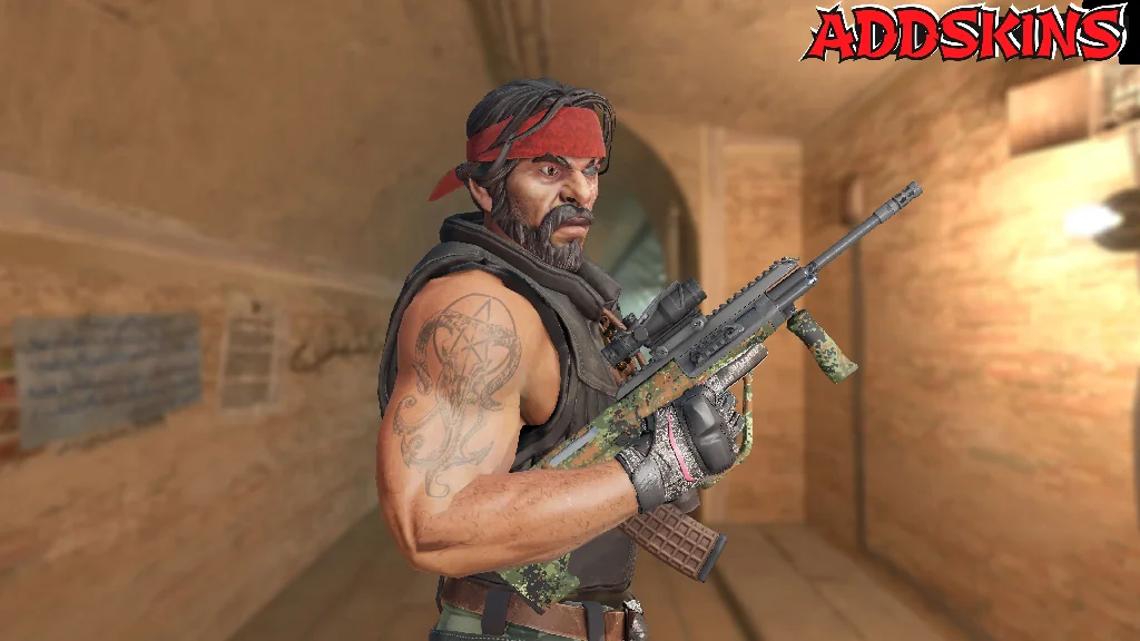 AUG | Commando Company pose-3