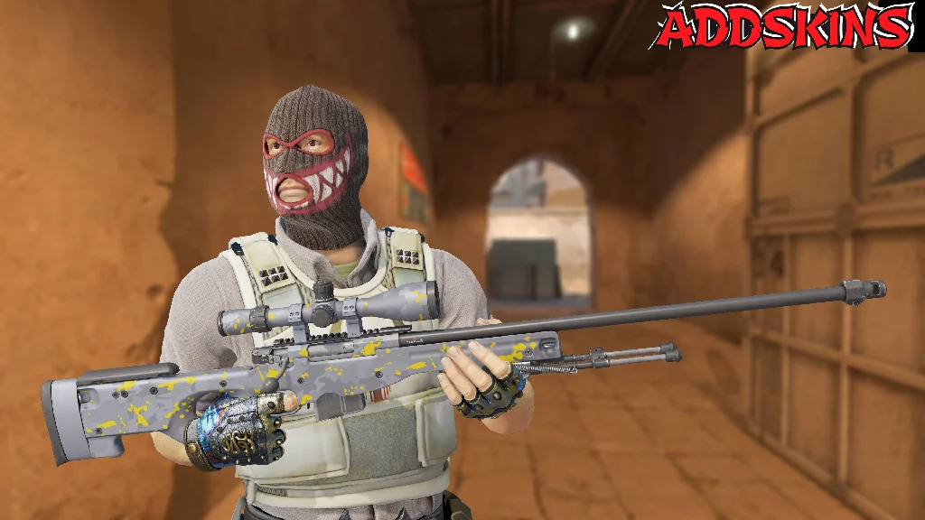 AWP | Arsenic Spill pose-1