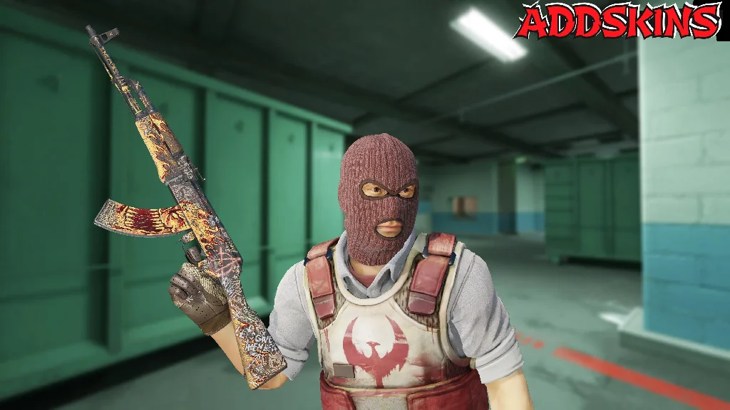 AK-47 | Searing Rage pose-2