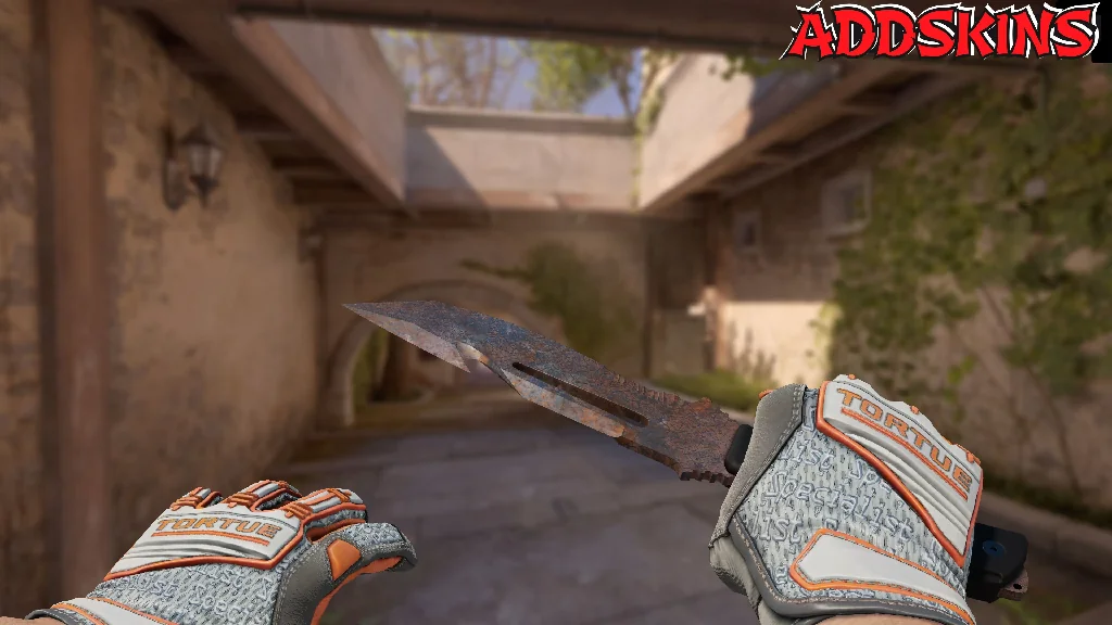 ★ Survival Knife | Rust Coat holding