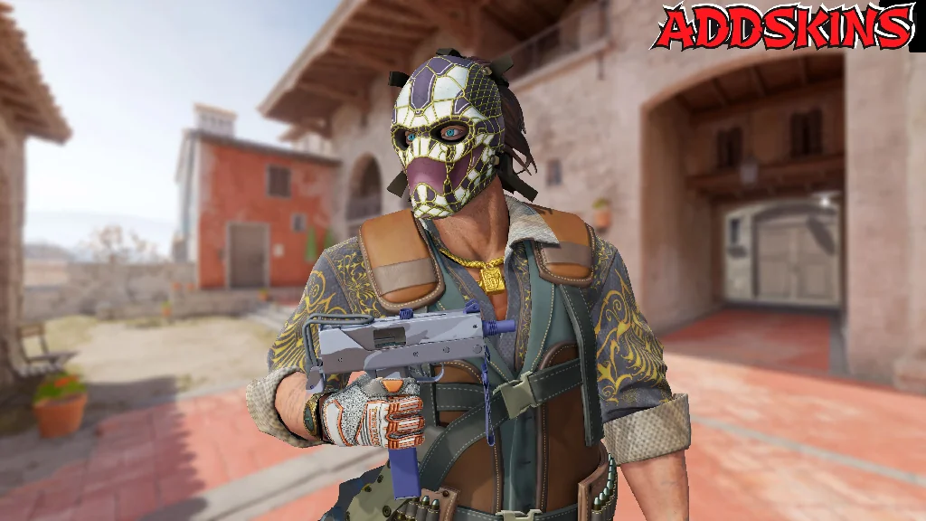 MAC-10 | Storm Camo pose-1