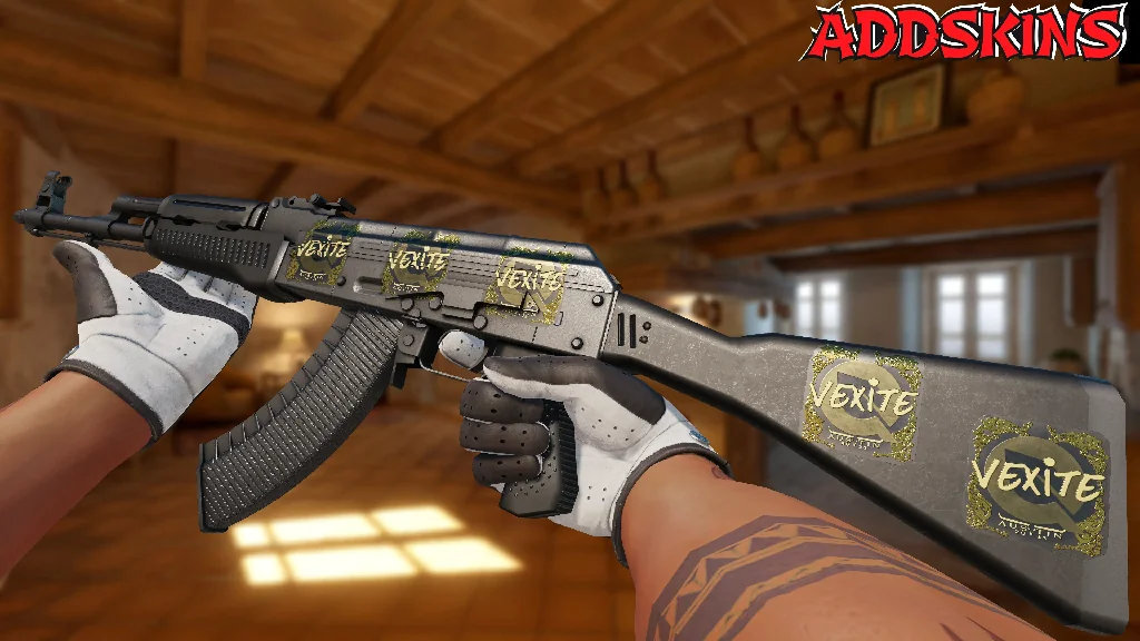 Sticker | vexite (Gold) | Austin 2025 inspecting