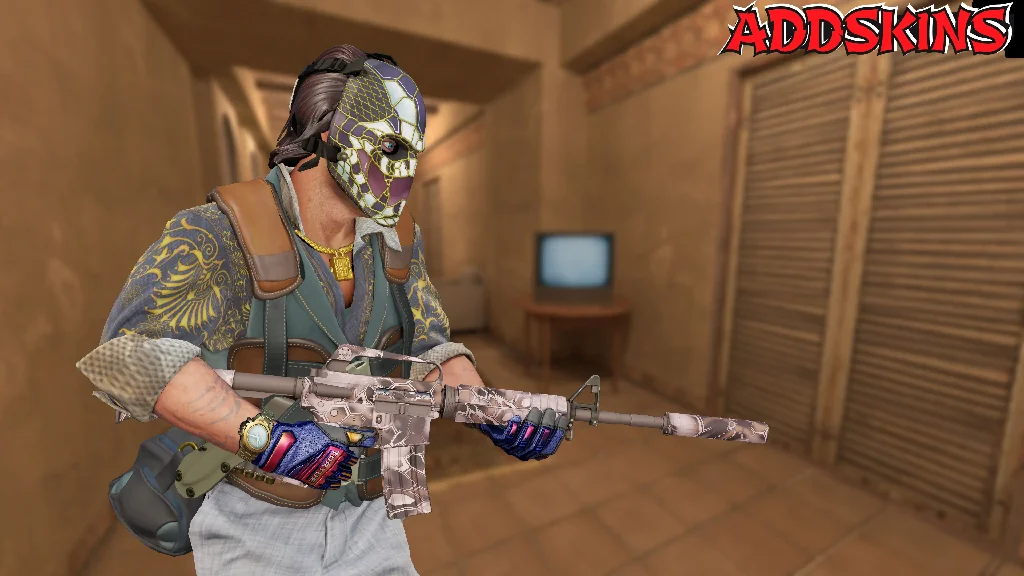 M4A1-S | Rose Hex pose-3
