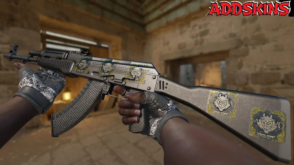 Sticker | malbsMd (Gold) | Austin 2025 inspecting