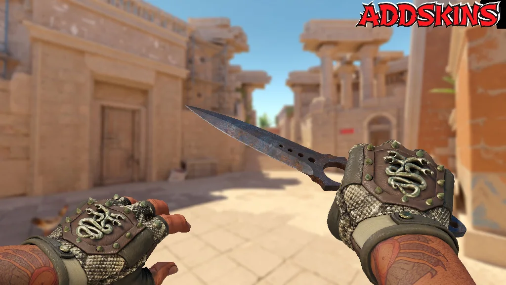 ★ Skeleton Knife | Rust Coat holding