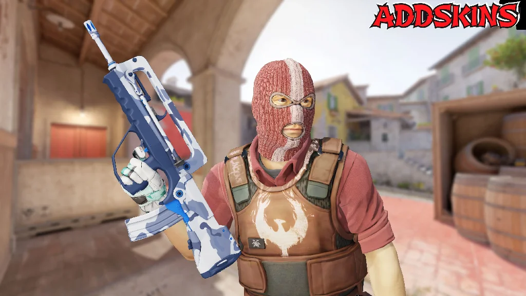 FAMAS | Yeti Camo pose-2