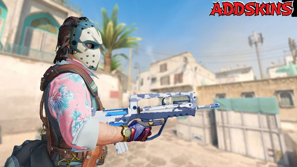 FAMAS | Yeti Camo pose-3