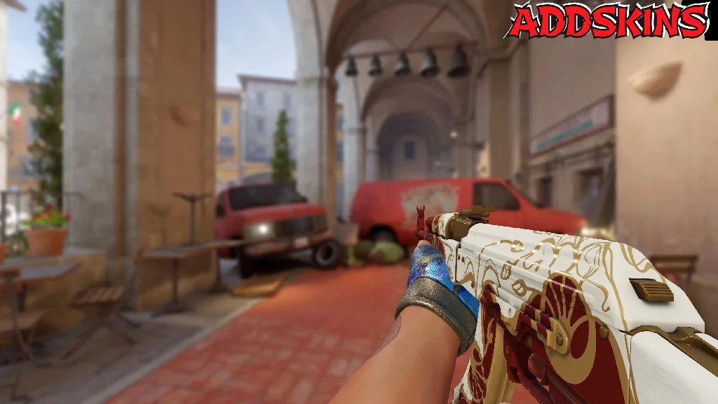 AK-47 | Nouveau Rouge holding