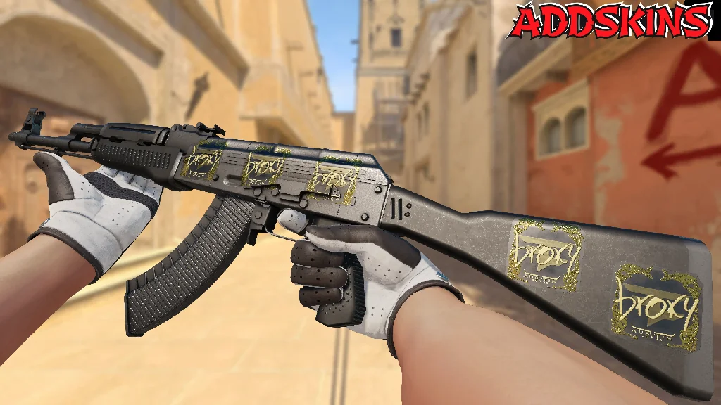 Sticker | broky (Gold) | Austin 2025 inspecting