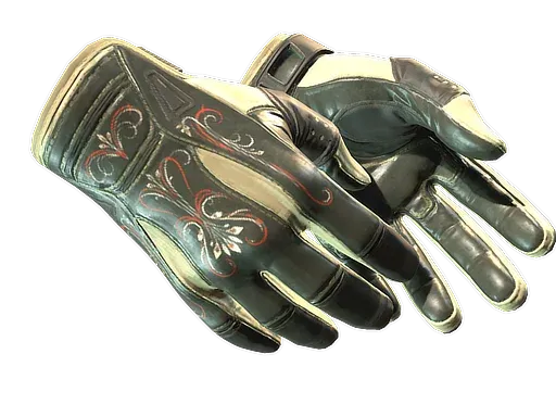 ★ Спортивные перчатки | Кремовые завитки
