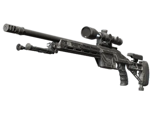 SSG 08 | Grey Smoke (После полевых испытаний)