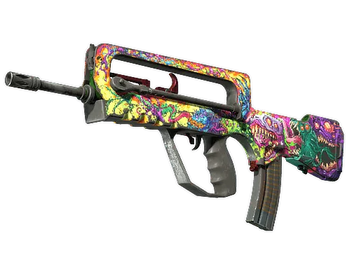 StatTrak FAMAS | Бэд-трип (Закалённое в боях)