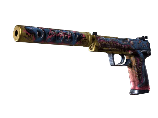 StatTrak USP-S | Зубоскал (Закалённое в боях)