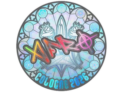 Sticker | afro (Holo) | Cologne 2026