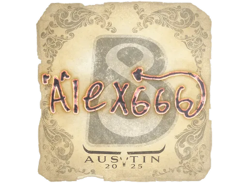 Наклейка | alex666 | Остин-2025