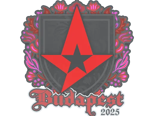 Наклейка | Astralis | Будапешт-2025