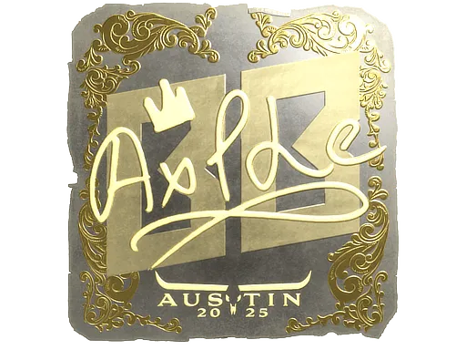 Sticker | Ax1Le (Gold) | Austin 2025