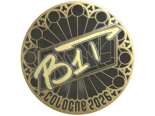 Sticker | b1t (Gold) | Cologne 2026