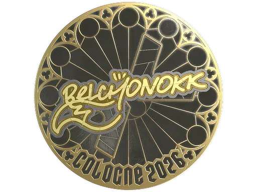 Sticker | BELCHONOKK (Gold) | Cologne 2026