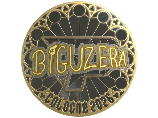 Sticker | biguzera (Gold) | Cologne 2026