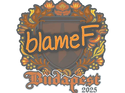 Наклейка | blameF | Будапешт-2025