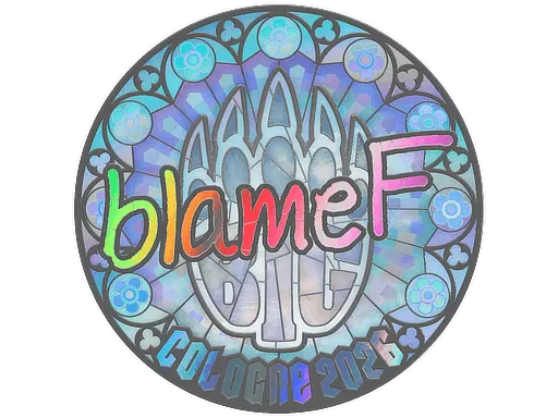 Sticker | blameF (Holo) | Cologne 2026