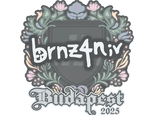 Наклейка | brnz4n | Будапешт-2025