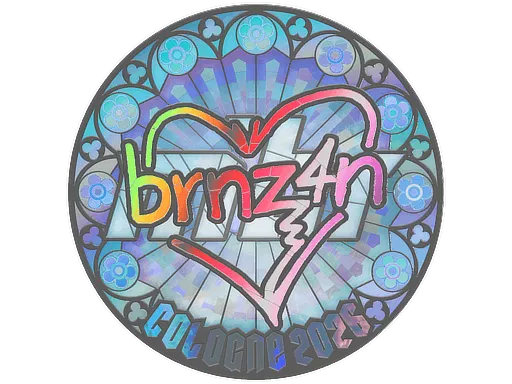 Sticker | brnz4n (Holo) | Cologne 2026