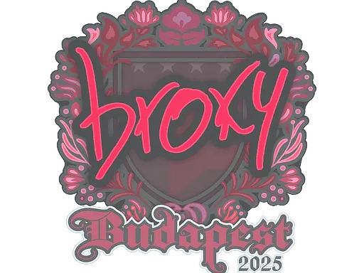 Наклейка | broky | Будапешт-2025