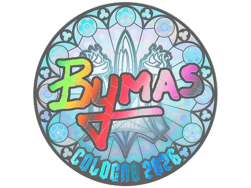 Sticker | Bymas (Holo) | Cologne 2026