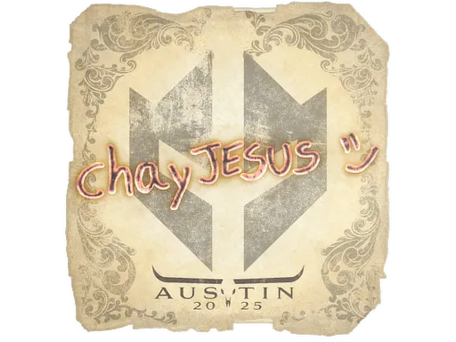 Наклейка | chayJESUS | Остин-2025