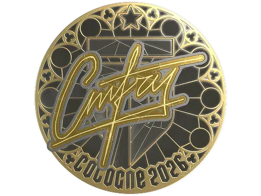 Sticker | cmtry (Gold) | Cologne 2026