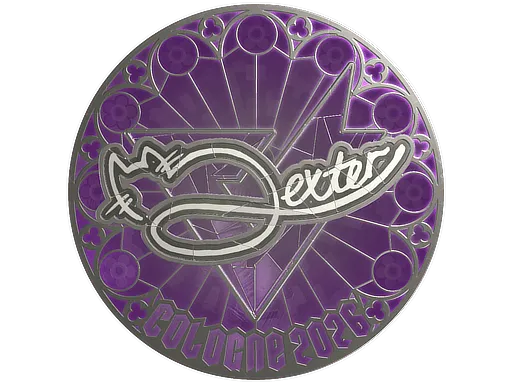 Sticker | dexter (Foil) | Cologne 2026