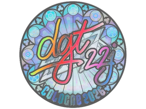 Sticker | dgt (Holo) | Cologne 2026