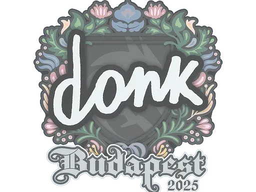 Наклейка | donk | Будапешт-2025