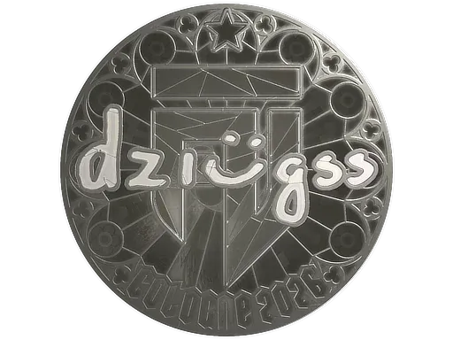 Sticker | dziugss (Foil) | Cologne 2026