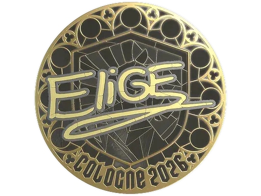 Sticker | EliGE (Gold) | Cologne 2026